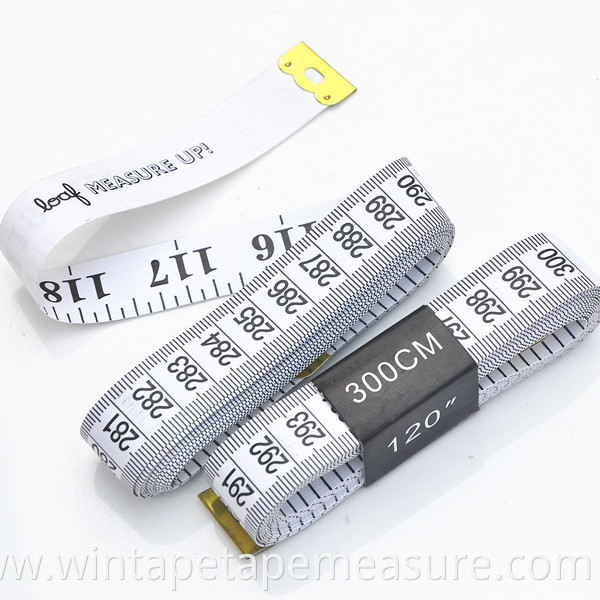 120inch white promotional 3m tapes medical tailoring sewing items tape measure and custom with Logo